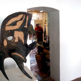 taureau marc piano galerie espace art le comoedia exposition sculpture culture ville brest