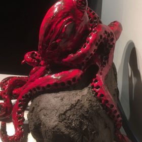 poulpe marc piano galerie espace art le comoedia exposition sculpture culture ville brest