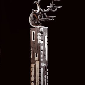 luciole 5 marc piano galerie espace art le comoedia exposition sculpture culture ville brest