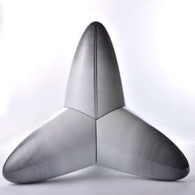 Vincent de monpezat tetrapode sculpture galerie espace art le comoedia brest exposition contemportain art