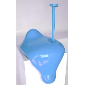 Quichote im princ bleu art contemporain sculpture exposition couleurs sculptées espace galerie art le Comoedia