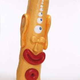 Toteme homme Richard di Rosa galerie espace art le Comoedia exposition art urbain liberation libre sculpture