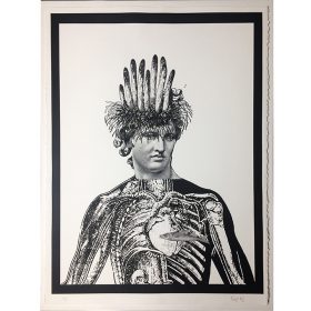 Arpege de 13Bis lithographie digitale sur papier exposition art urbain galerie espace art le Comoedia