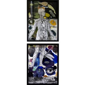 Palette numero 5 et palette numero bis de 13Bis exposition art urbain galerie art le Comoedia