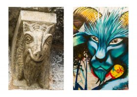 Photographie de JPH félins exposition art urbain galerie art le Comoedia