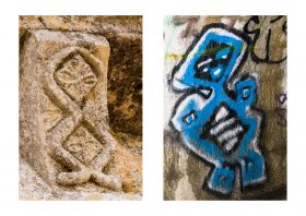 Photo de JPH exposition art urbain galerie art le Comoedia sculpture et graffiti