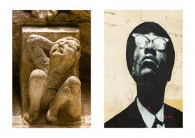 Photographie de JPH noir et blanc galerie art le Comoedia exposition art urbain