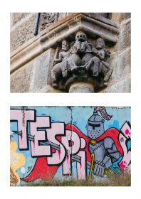 Photographie soldats de JPH graffiti et sculpture expositon art urbain galerie art le Comoedia