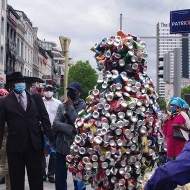 Trois jours de déambulations brestoises pour « l’Homme Canette »