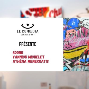 Vidéo : Découvrez les œuvres de Soone, Yannick Michelet et Athéna Menekratis dans le cadre de l’exposition-vente New Pop