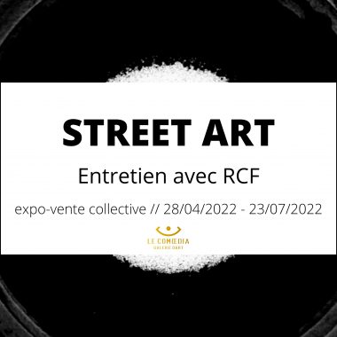 Entretien avec RCF : les artistes et l’expo-vente Street Art
