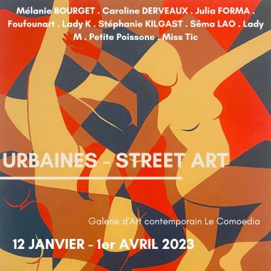 Charlotte Boeuf, assistante de galerie au Comoedia présente l’exposition « Urbaines – Street Art » à Tébéo