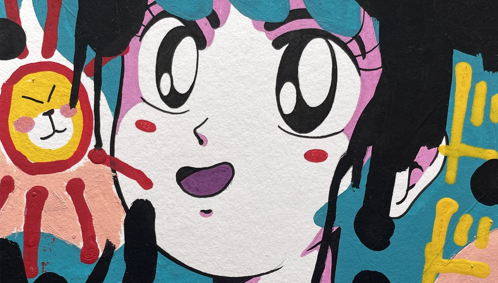 œuvres d'art dans le style animé