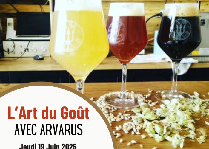 Jeudi 19 Juin : L’art du Goût, soirée dégustation & contemplation