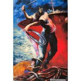 Peinture au Grand Large par Paul Bloas