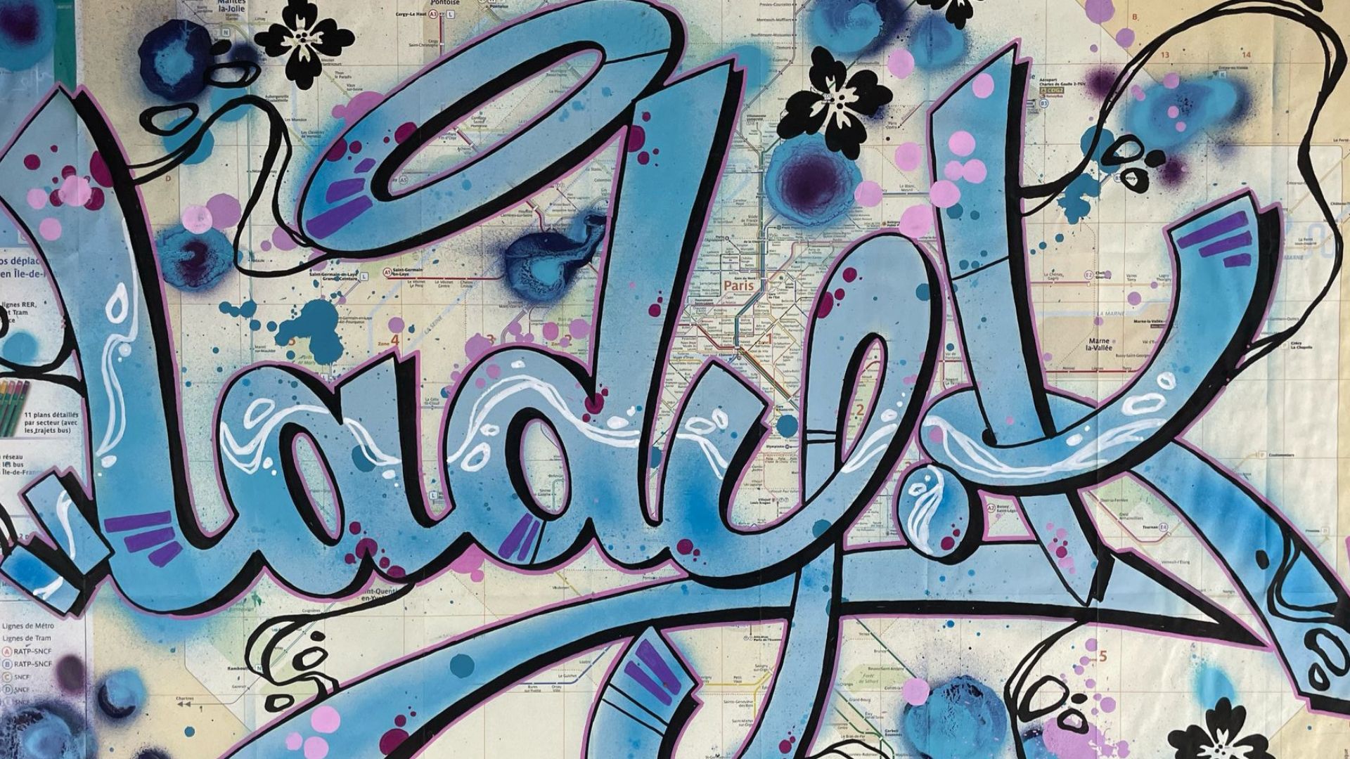 tag Lady K sur plan