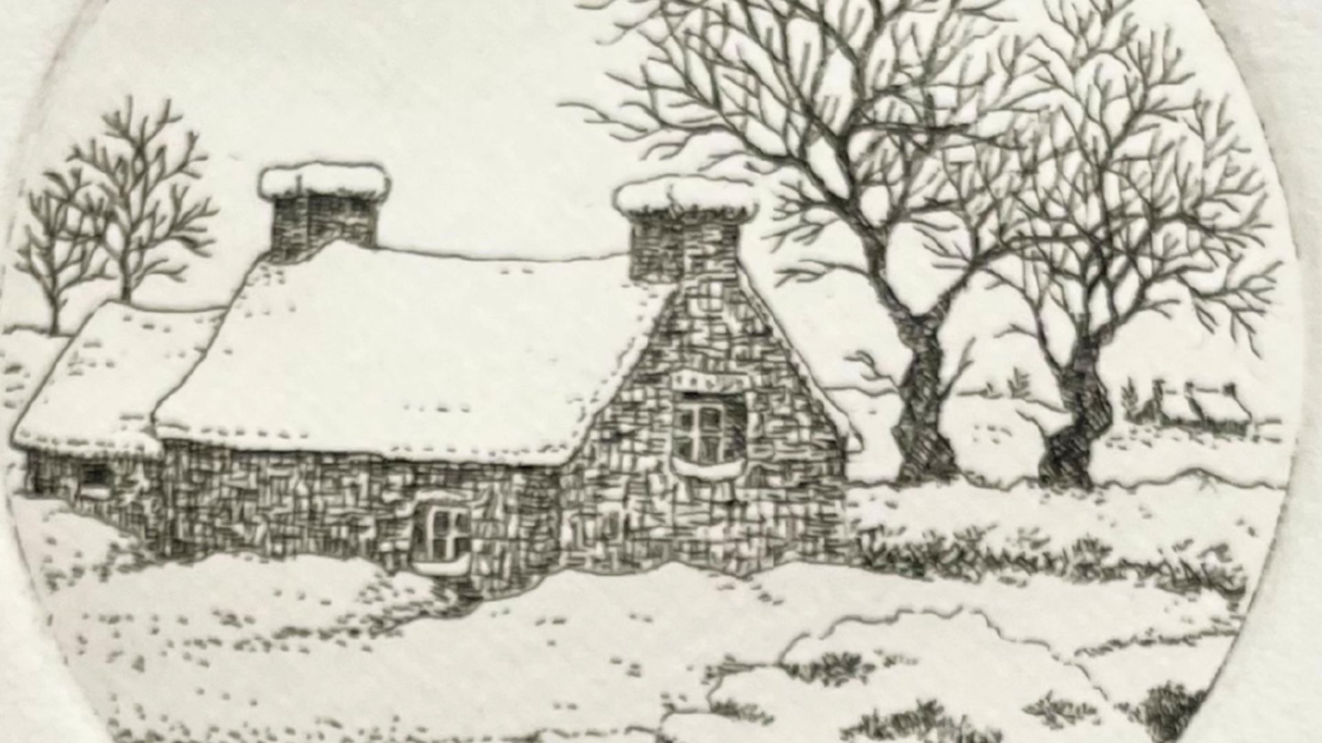 gravure de la phare du Pontsuval