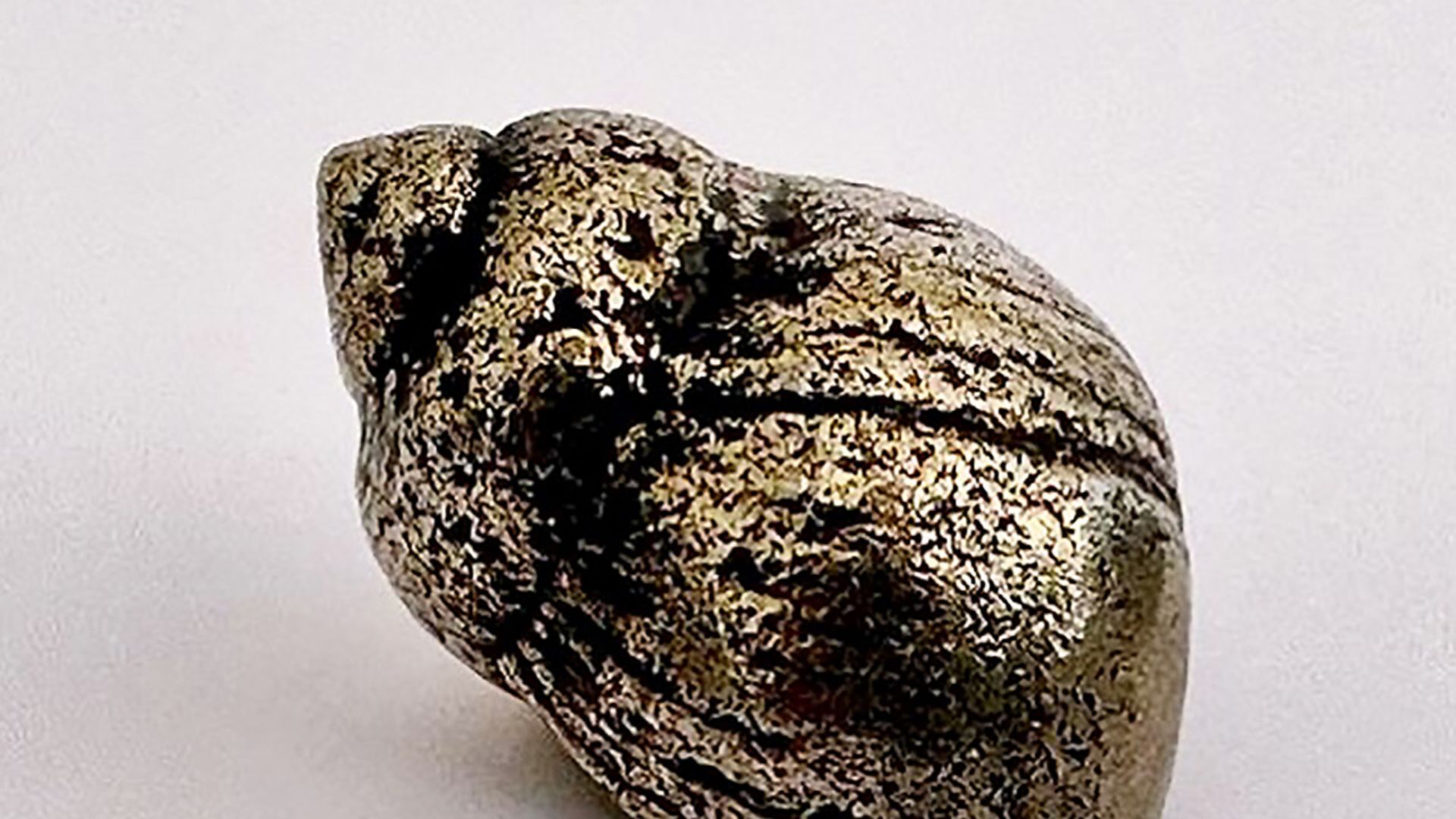 sculpture bronze d'un bigorneau