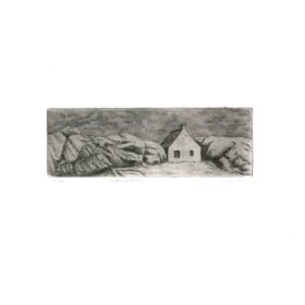 gravure de la maison de Meneham