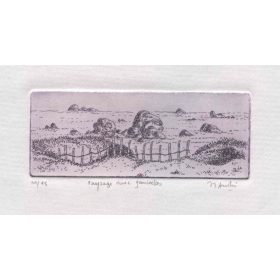 paysage avec ganivelles