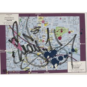 plan de rennes tagué par Lady K