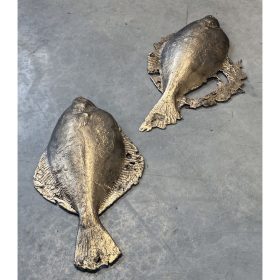 sculpture bronze des carrelets