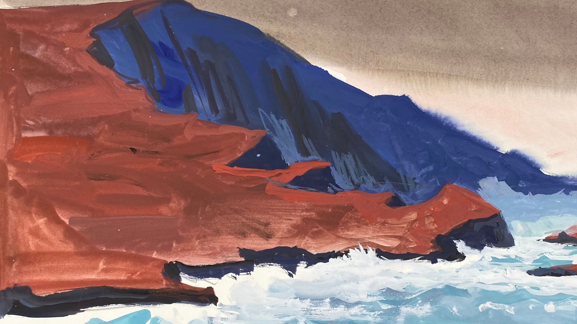 Paysage à la mer