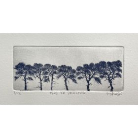 gravure d'arbres