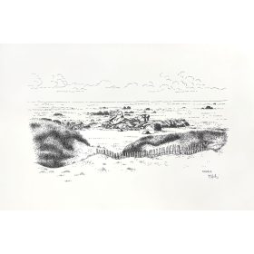 dessin d'un paysage