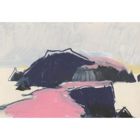 paysage en rose