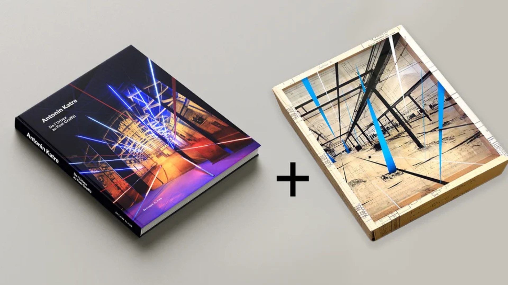 coffret livre + oeuvre Katre
