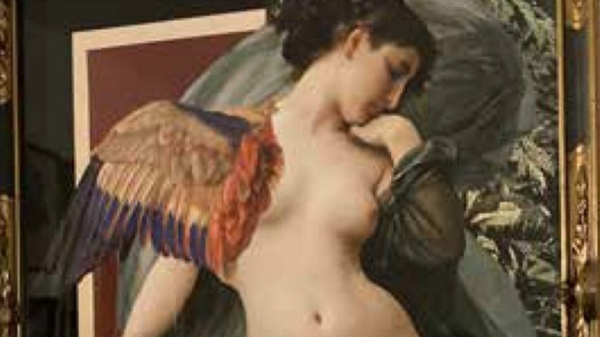 Collage fin art Hahnemühle d'une femme