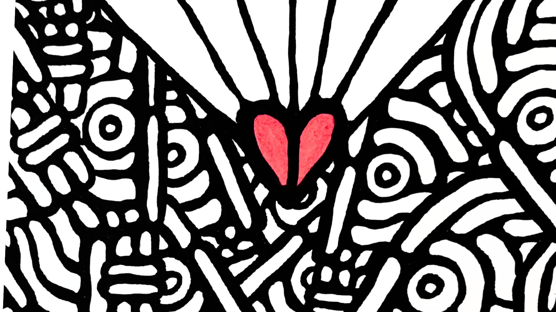 Crayon acrylique sur papier