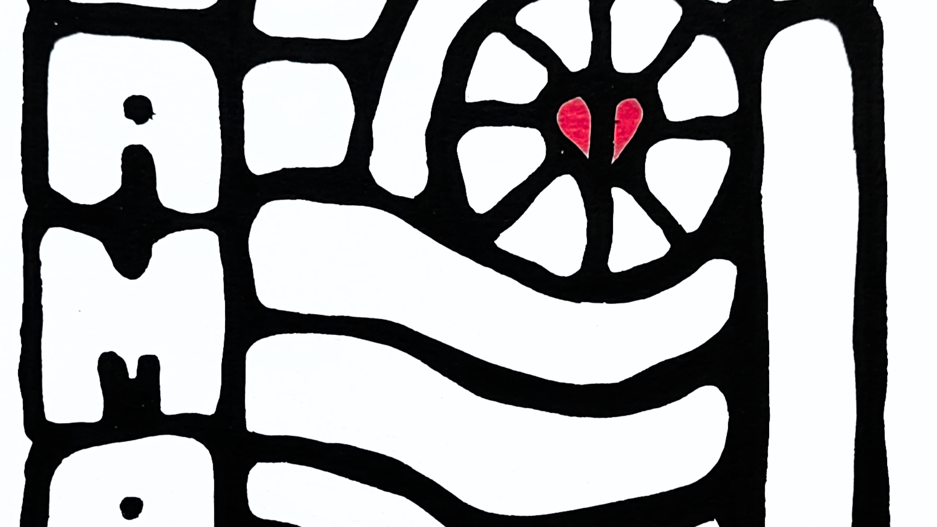 Crayon acrylique sur papier