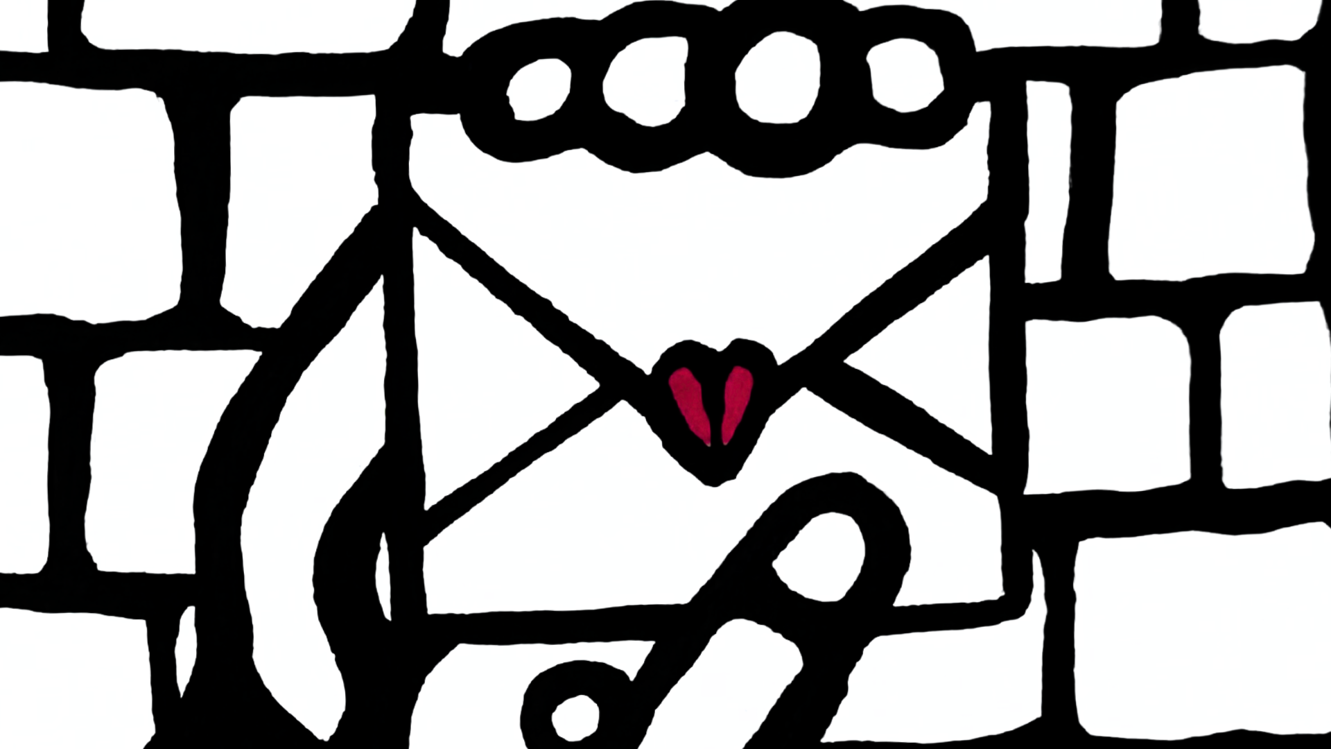 Crayon acrylique sur papier