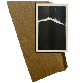 Encre de Chine sur papier bois