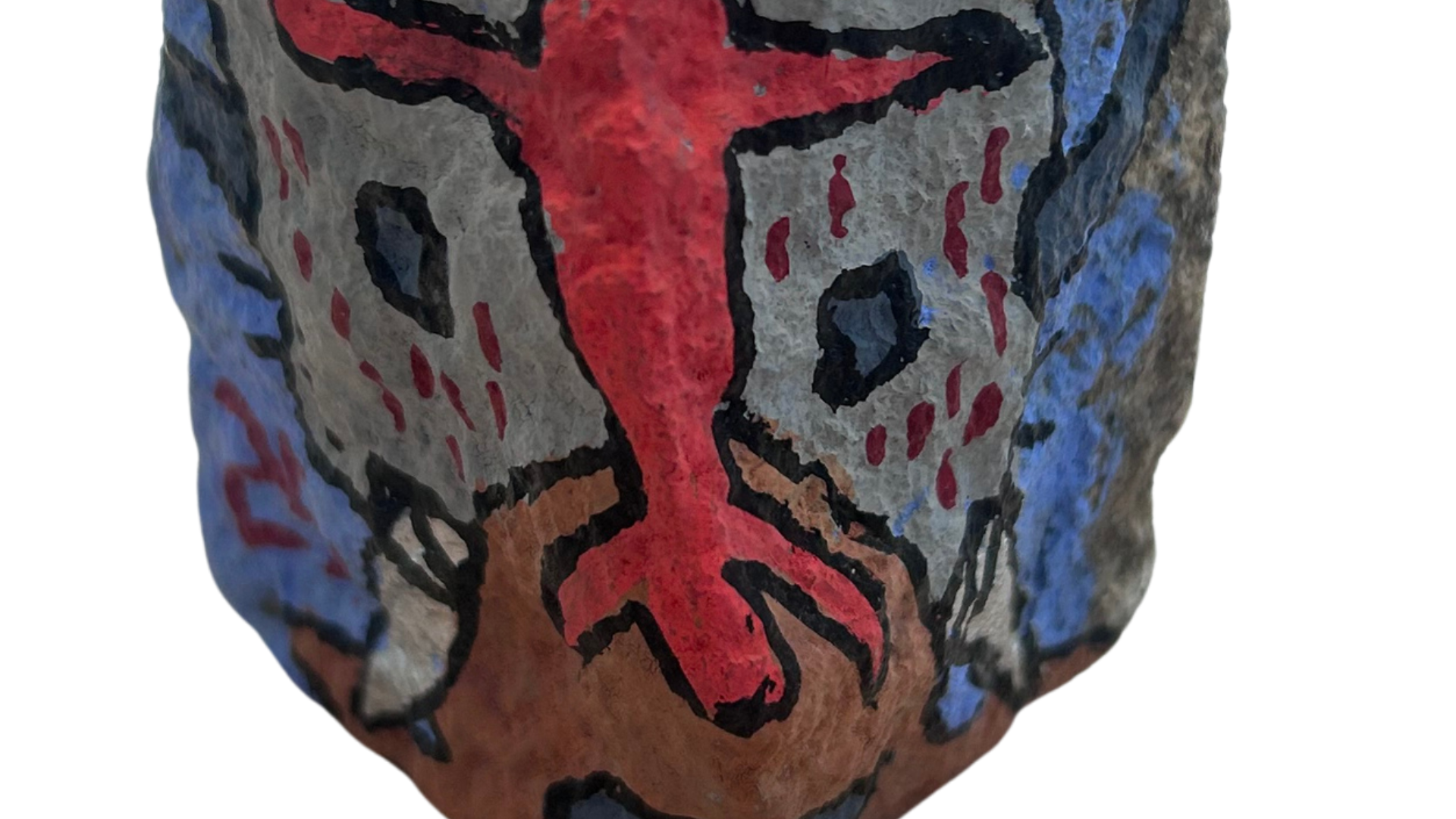 Pavé à l'acrylique et aux posca