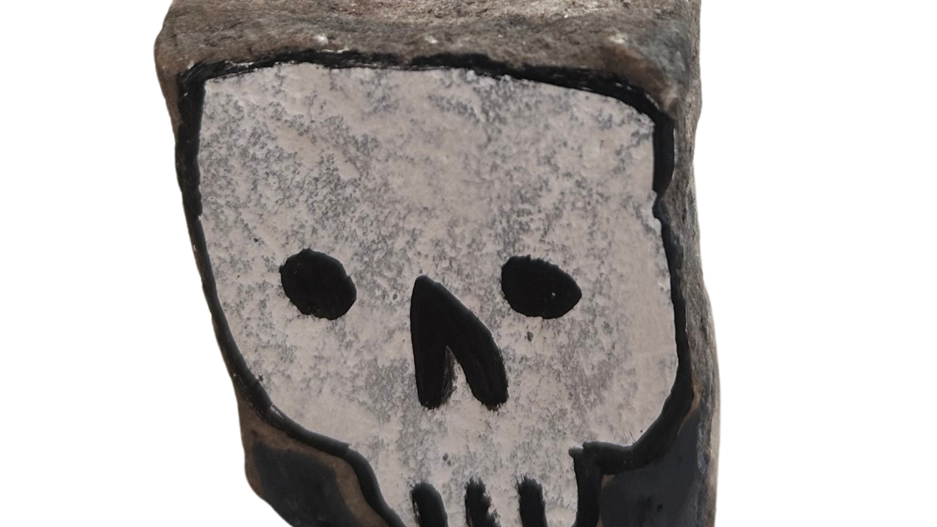 Pavé à l'acrylique et aux posca