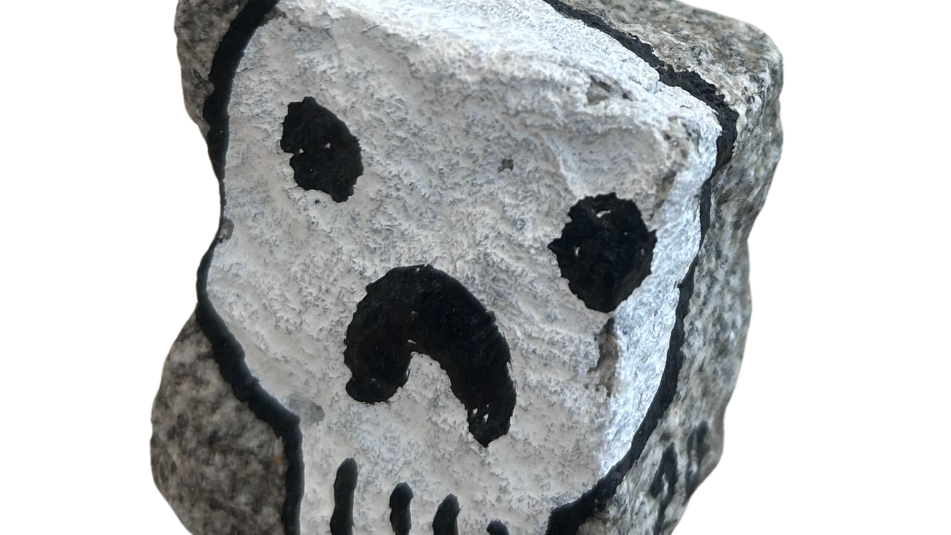 Pavé à l'acrylique et aux posca