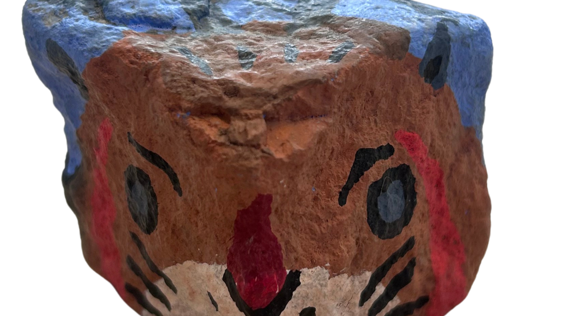 Pavé à l'acrylique et aux posca