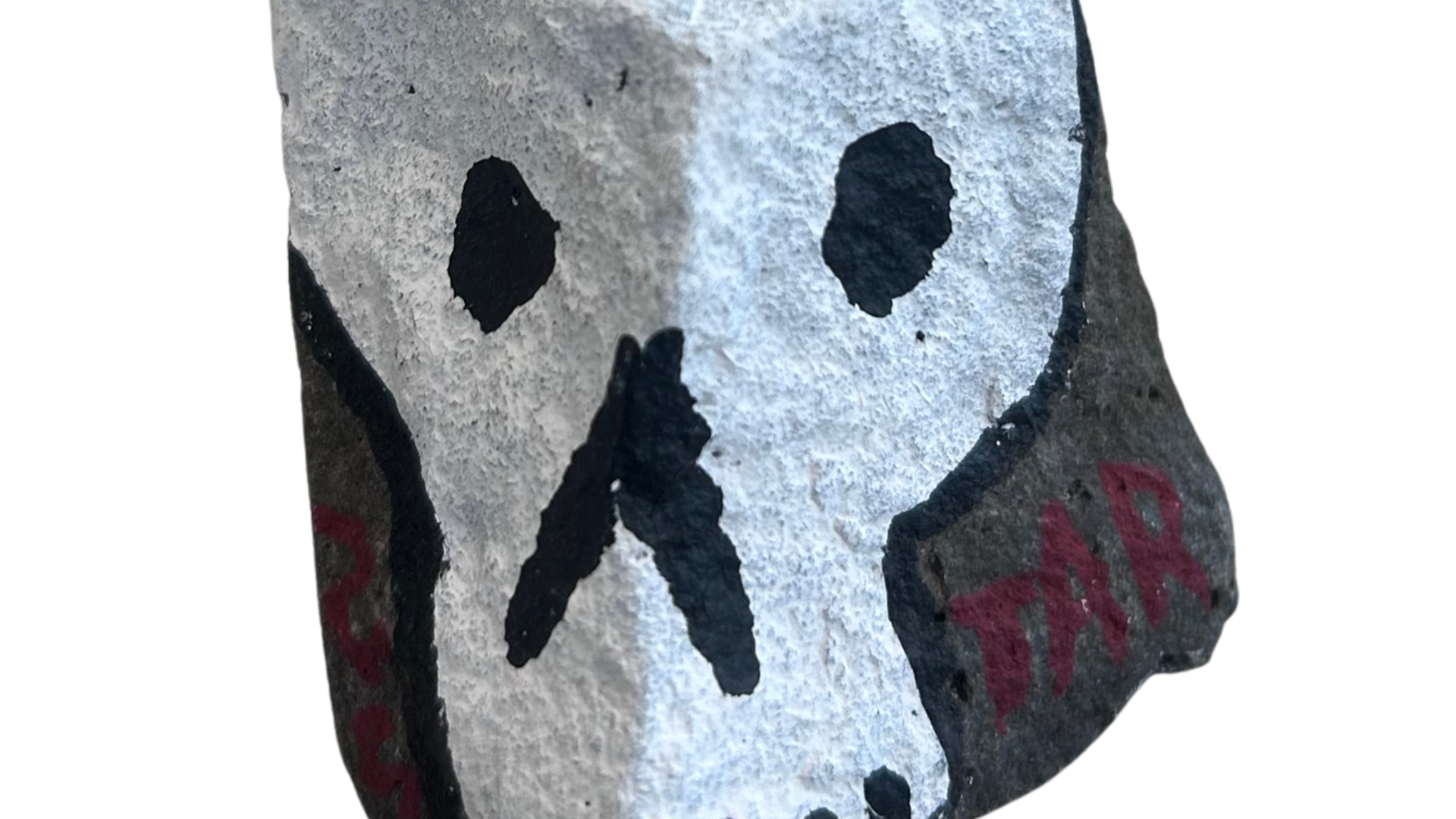 Pavé à l'acrylique et aux posca