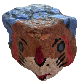 Pavé à l'acrylique et aux posca