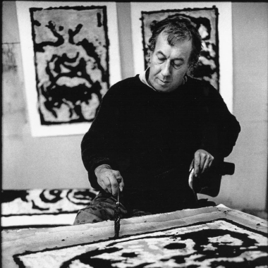 portrait de Pincemin dans son atelier