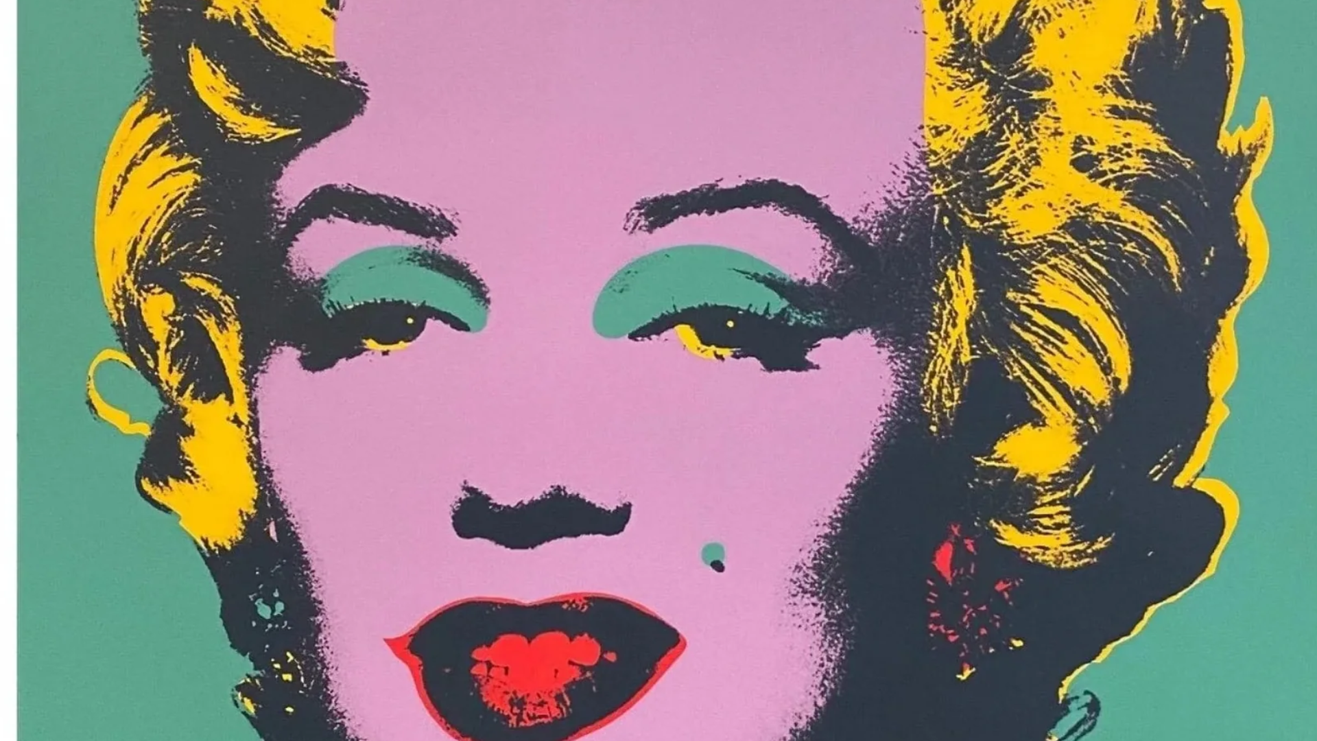 Portrait pop art de Marilyn Monroe