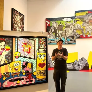 Au Comœdia, Speedy Graphito en toute liberté