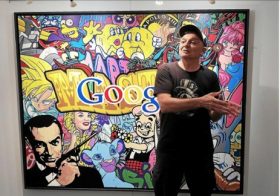 Speedy Graphito à la galerie le Comoedia