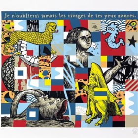 Je n'oublierai jamais les rivages de tes yeux azurés