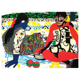 Les femmes de Tahiti.