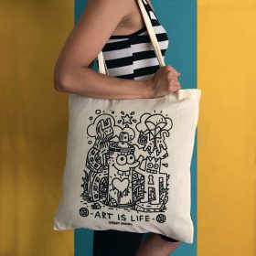 Tote bag - Art is life
