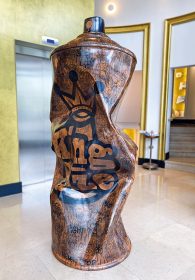 Photo sculpture de bombe de peinture par Speedy Graphito
